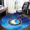 1pc Sun Moon Design Chair Carpet for Office  Machine Washable Rug for Office,  Good Gift for Family or Friends yy251225195