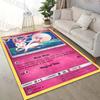17 Styles Pokémon Sylveon Cards Printing Carpet for Living Room Bedroom Kid's Room Home Decor Area Rug Sofa Cloakroom Play Mat