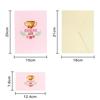 Paper Greeting Cards Pop Up Flower Bouquet Card New Handmade Card  Mother's Day