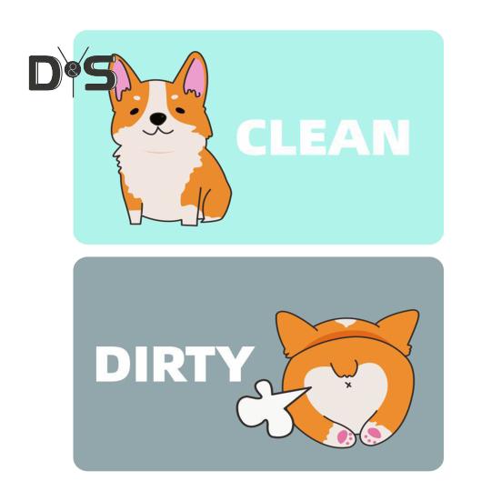 2 шт. грязно-чистый магнит для посудомоечной машины посудомоечная машина грязно-чистый магнитный индикатор акриловый знак украшение для кухни холодильника