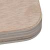Bidirectional Anti-Slip Wooden Balance Board for Silent Ankle Strengthening and Fitness Training