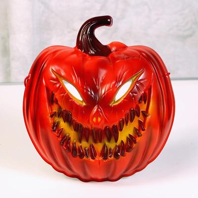 Хэллоуин новая маска тыквы из ПВХ ужас призрак головной убор страшная маска реквизит танец карнавал забавная маска
