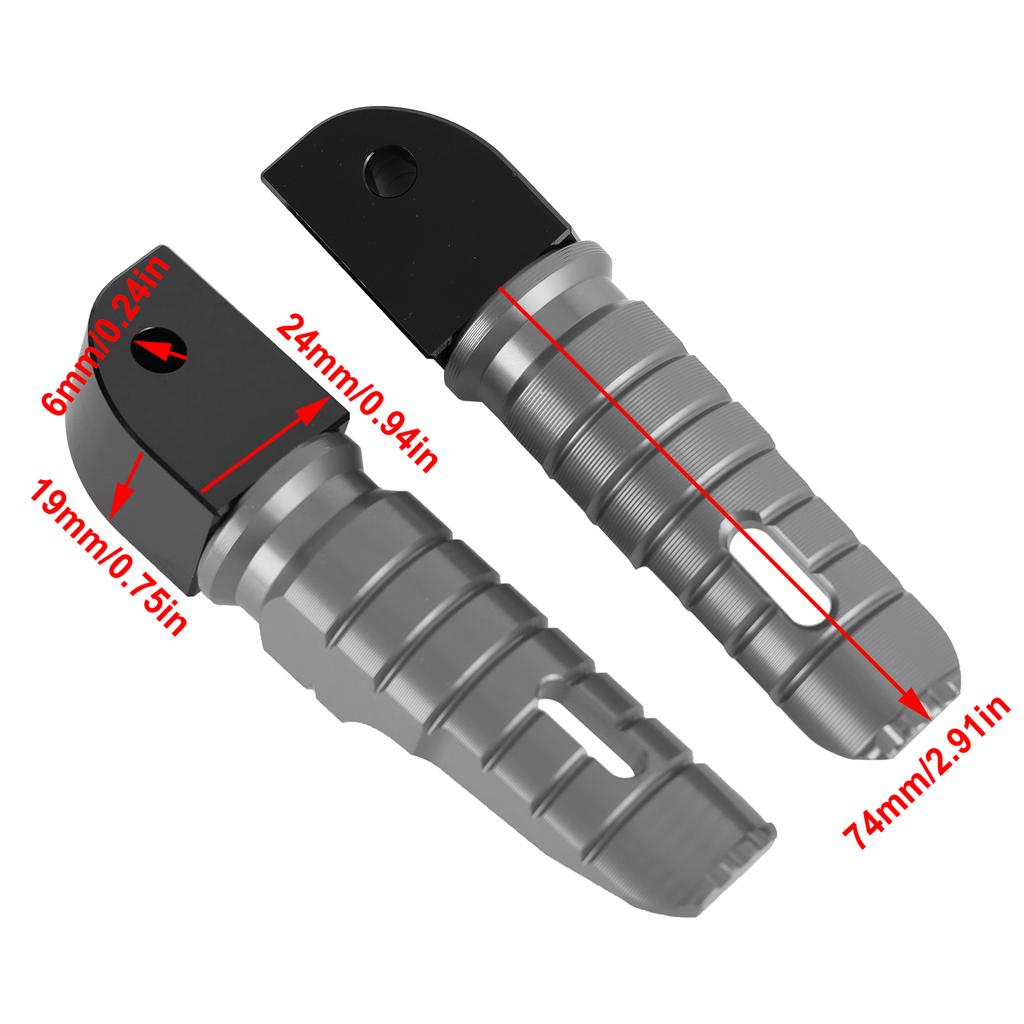 Rear Footrests Foot Peg Fit for VOGE 250RR 350AC 525AC 2022 300AC 500AC 21-22