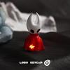 Hollow Knight And Hornet Creative Light-Transmitting Design Mechanical Keyboard Keycaps Esc Decorative Resin Material Fun Gifts