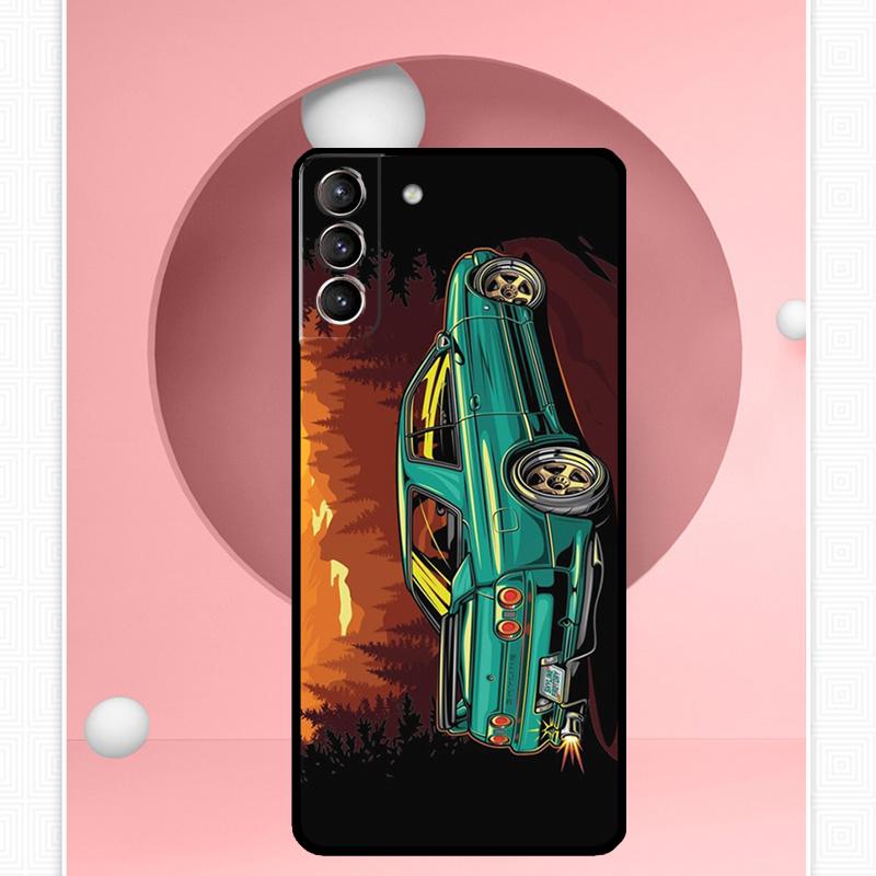 Чехол JDM Legend Drift Car для Samsung Galaxy S23 S24 Ultra S8 S9 S10 S22 Plus Note 10 20 Ultra S20 S21 FE
