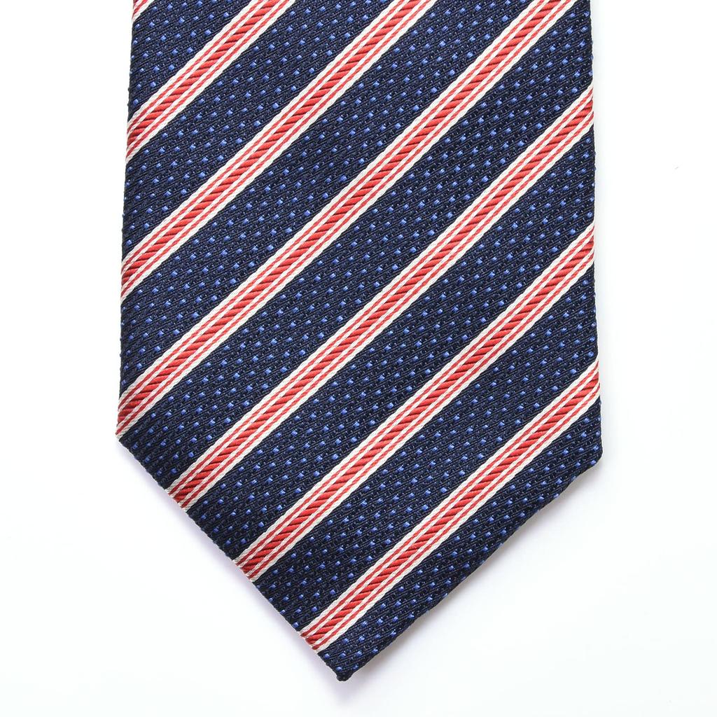 Галстук бренда MICHIKO LONDON, сделано в Японии, итальянская ткань, шелковый жаккард, плетение, полоса, горошек, деловой, стандартный размер [MICHIKO LONDON] (ВМС США)