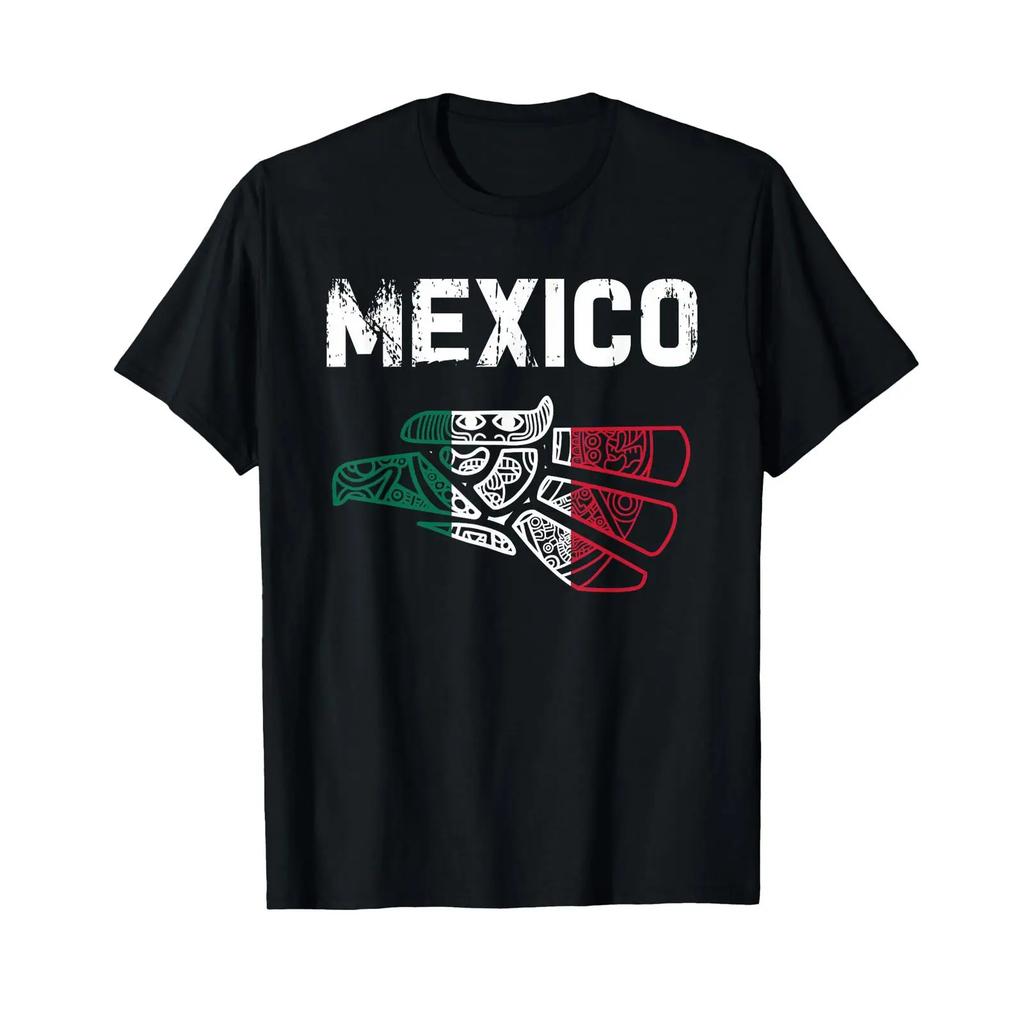 Mexico Vintage Mexican Flag Pride Hecho en Jersey T Shirt vintage Washed Breathable graphic Unisex fashion Stylish homme