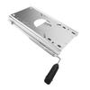 Boat Seat Slider Aluminum Alloy Marine Boat Seat Chair Slide with Handle for Standard 5.3 X 5.3 Inch Boat Seat Pedestal