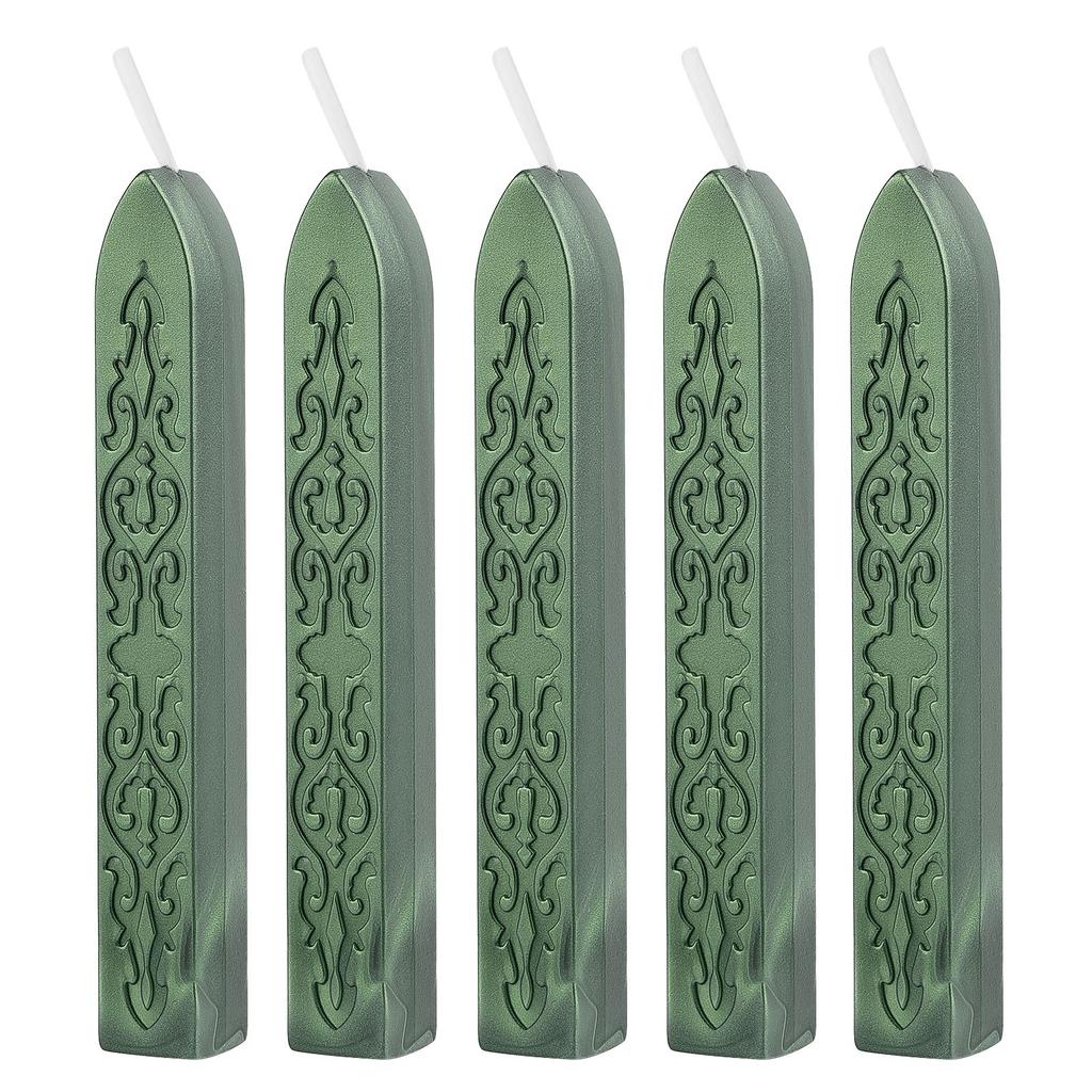 5 шт. восковых печатей, антикварные восковые печатей с фитилем для почтового письма, ретро-винтажная восковая печать, приглашение на свадьбу