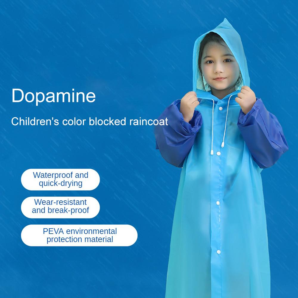 Cartoon Kids Baby Raincoat for Children Rain Coat Rainwear Student Poncho Rain Coat Kids
