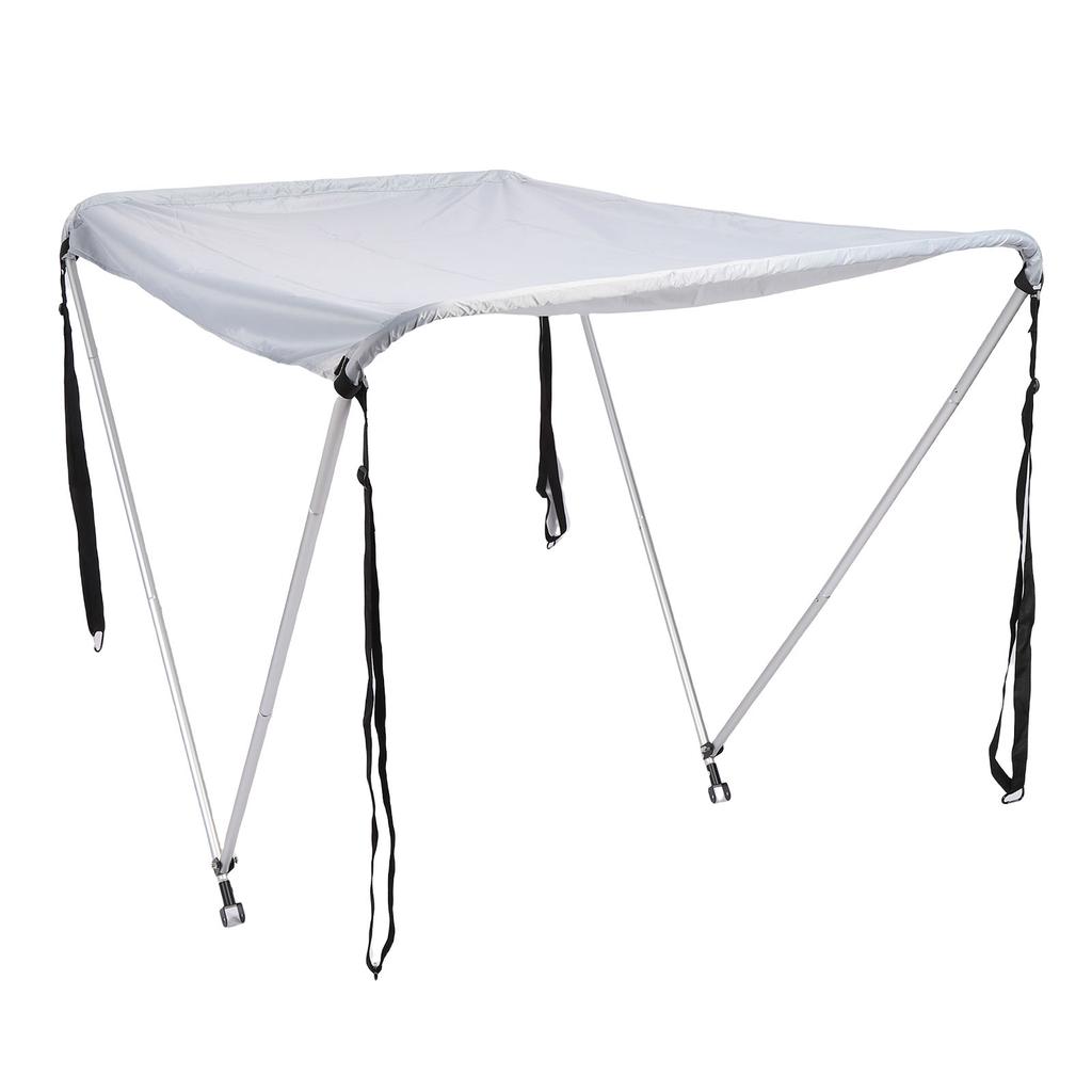 Boat Top Replacement Cover Aluminum Alloy Frame Waterproofing Oxford Cloth Sun Shelter Awning Cover for Canoes Kayaks