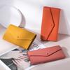 New Long Wallet, Multi-functional Clutch Bag, Mobile Phone Wallet, Soft Leather, Simple Temperament Wallet, Large Capacity