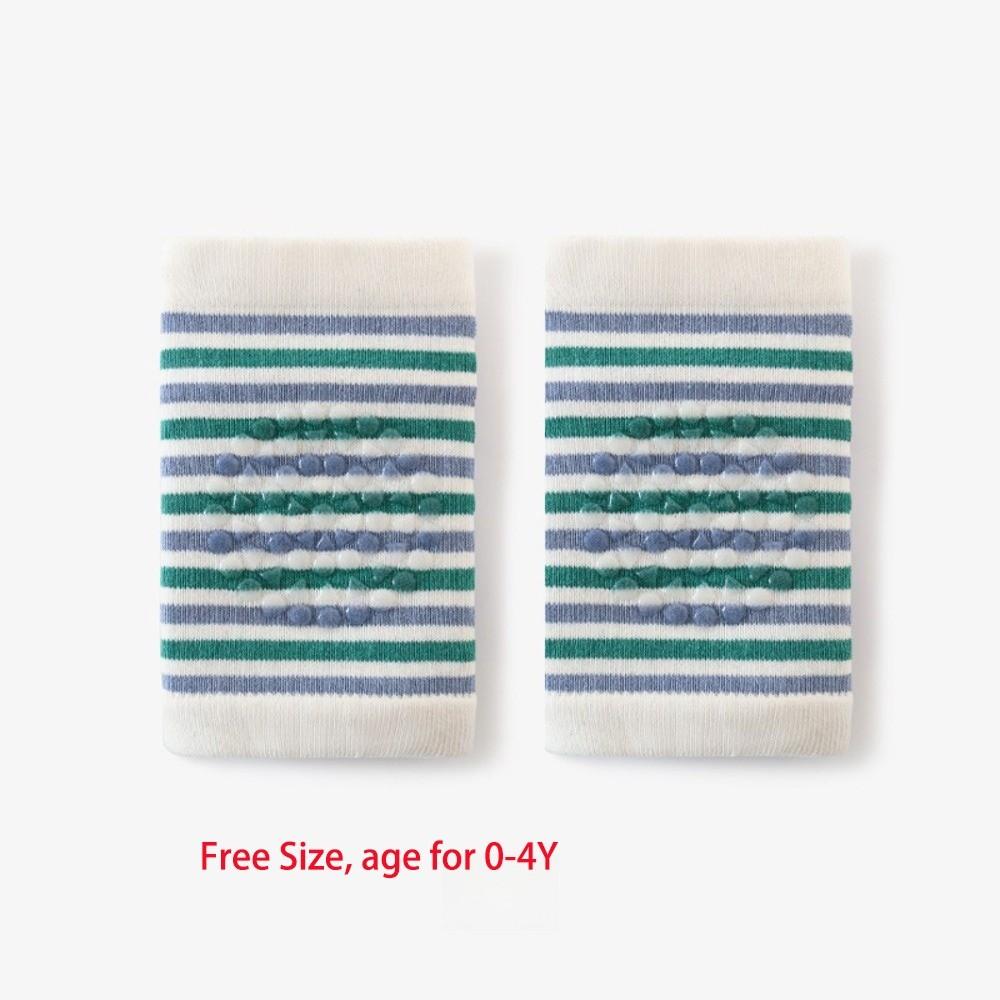 Soft Knit Cotton Baby Knee Pads Summer Thin Crawling Protector Infant Knee Protector For Infant