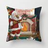 Cartoon Christmas Throw Pillow Set Santa Claus Sofa Gift Home Decor Pillowcase Christmas Gift Pillowcase