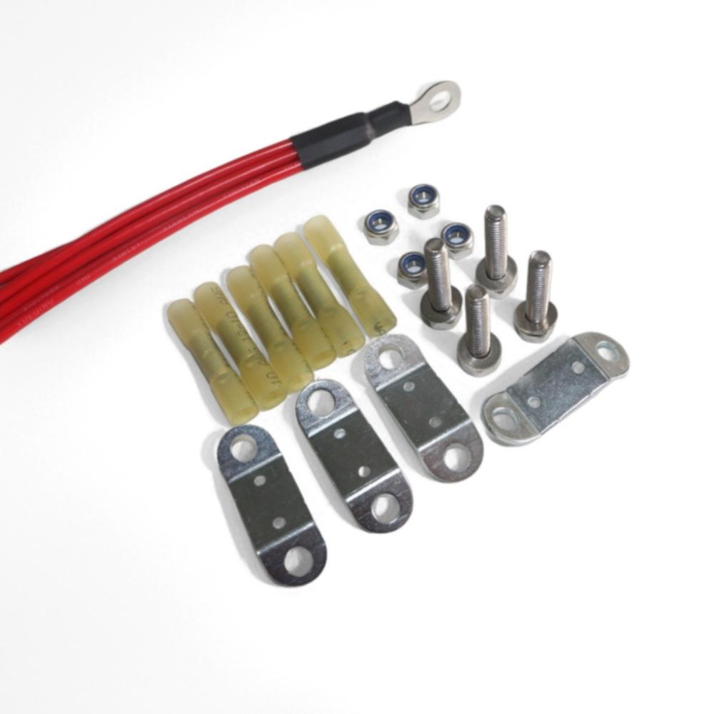 6 Way 12V Waterproof Fuse & Relay Box W/ Pre-Wires Universal For Cars, Trucks, Boat