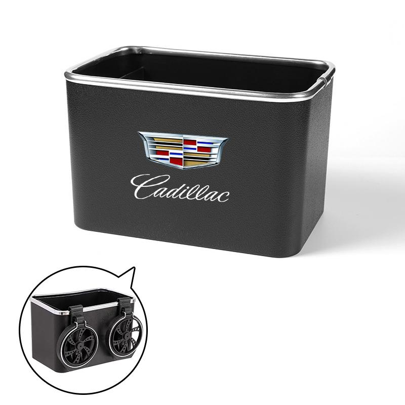AABHQ1 Car Storage Rack 3 In1 Car Multi-function Armrest Box Storage Box Tissue Box For Cadillac Escalade GT4 XT4 ATS XT5 CTS XTS RS
