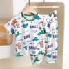 Children's Loungewear Set Summer Casual Pajamas for Boys and Girls