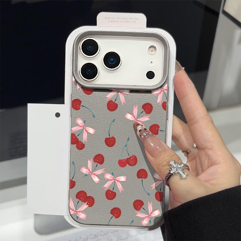 Креативный чехол с принтом аудиокассеты для iPhone 17 18 Pro Max Силиконовый чехол с кожаной текстурой для iPhone 16 15 14 13 Pro Max 17E
