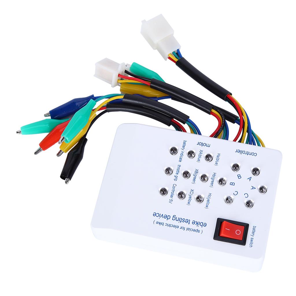 Детектор электромобиля Тестер бесщеточного двигателя Тестер бесщеточного двигателя Детектор электромобиля, электровелосипеда, скутера 115x80x26 мм