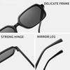 Vintage Square Sunglasses For Women Men Rectangle Sun Glasses Female Oval Eyewear  for Male Female Eyeglasses