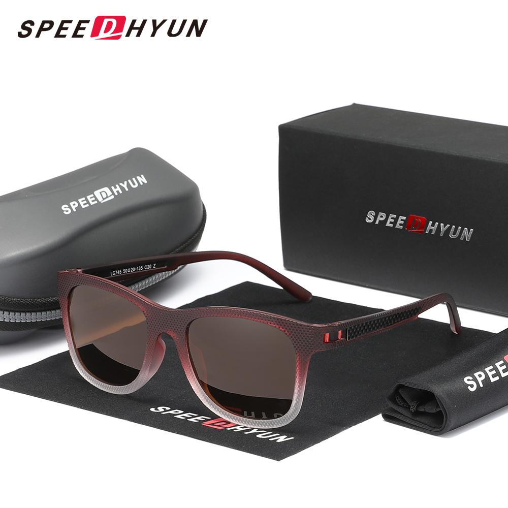 SPEEDHYUN поляризованные солнцезащитные очки UV400 мужские очки антибликовые женские легкие солнцезащитные очки водительские очки