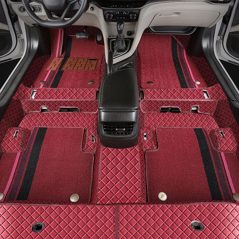 Sequoia 360 Aviation Floor Mats: Double-Layer, Detachable, Soft Pack with Tuck Edge Design.