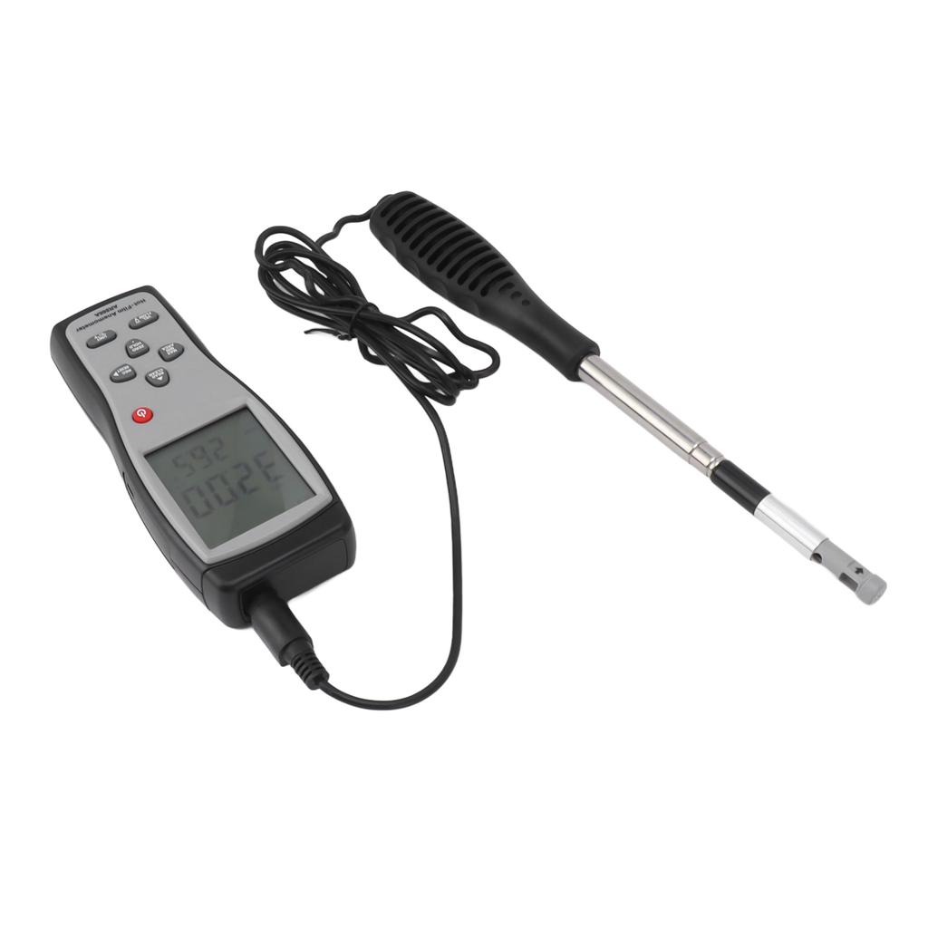 Hot Wire Anemometer Handheld USB Computer Communication Wind Speed Temperature Gauge with Thermal