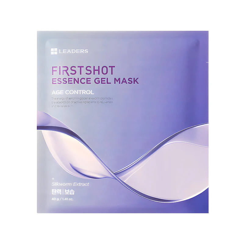 LEADERS First Shot Essence Gel Mask Age Control 40g 5pcs