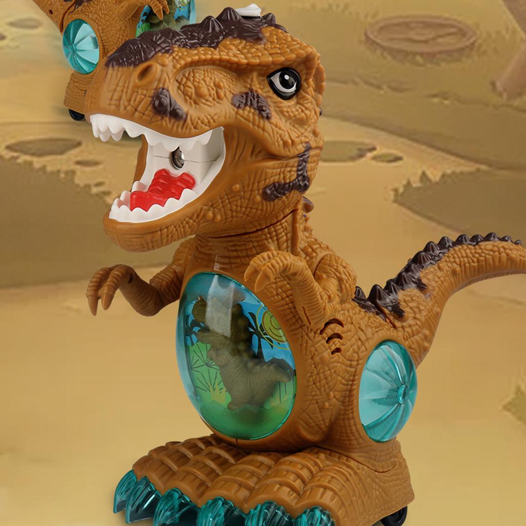 Universal Walking Spray Simulation Dinosaur Toy With Music Lights