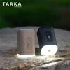 TARKA 1 шт. Насос для матраса, воздушный компрессор 2 в 1, легкий надувной насос с кемпинговым фонарем, незаменимые принадлежности для походов и путешествий
