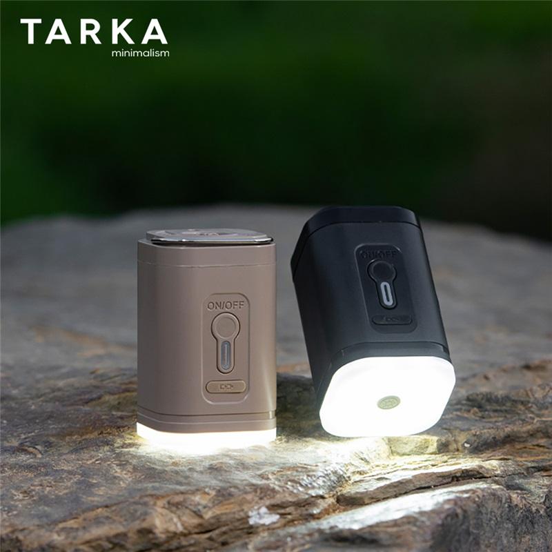 TARKA 1 шт. Насос для матраса, воздушный компрессор 2 в 1, легкий надувной насос с кемпинговым фонарем, незаменимые принадлежности для походов и путешествий