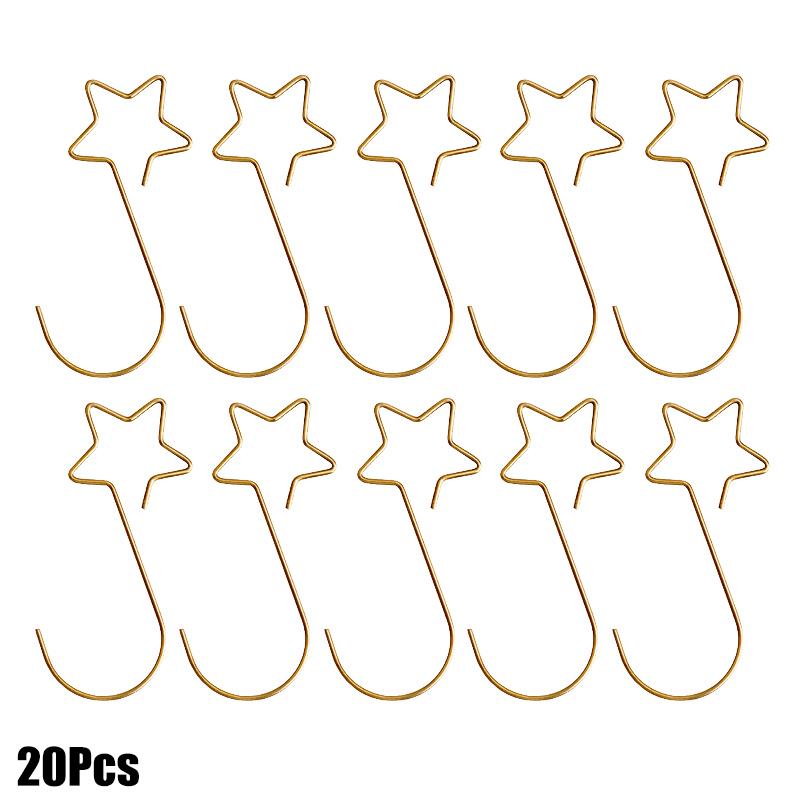 Рождественские украшения, металлические крючки, елочные шары, подвесные крючки в форме буквы S, рождественские новогодние украшения для дома, принадлежности