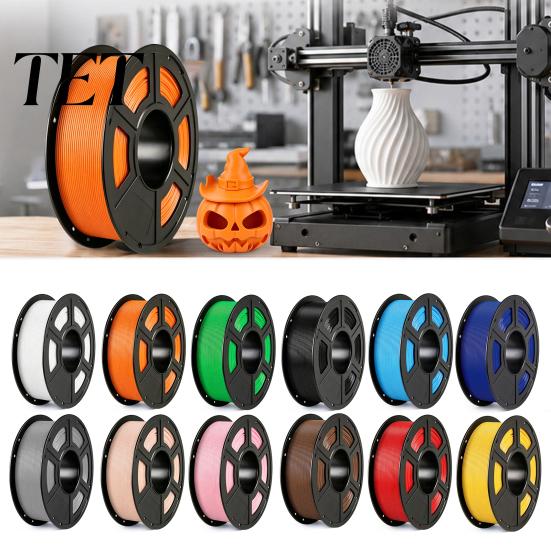 Moisture Proof Filament PETG 3D Printer 1.75mm, 1kg Spool High Toughness for Printing Material Speed Printer, Solid Color Projects FDM Supplies