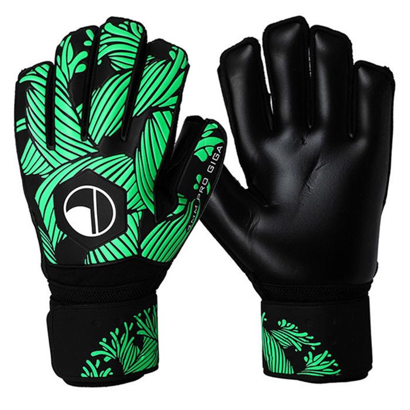 New Goalkeeper Gloves Men Women Child Kids Youth Football Soccer Goalie Gloves Non-slip Thicken Latex Glove Finger Save Guard