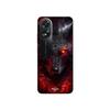 Чехол для телефона - MANIACASE - Oppo A58 - Черный волк красный огонь - Силикон ТПУ - Гибкий