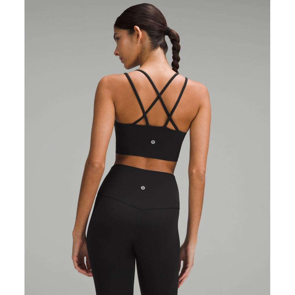 Lululemon Бюстгальтер Like A Cloud Longline BrA Light Support BC Cup Black