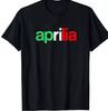 APRILIA НОВАЯ ФУТБОЛКА Все размеры S M L XL XXL 3XL 4XL цвета Черный, Белый