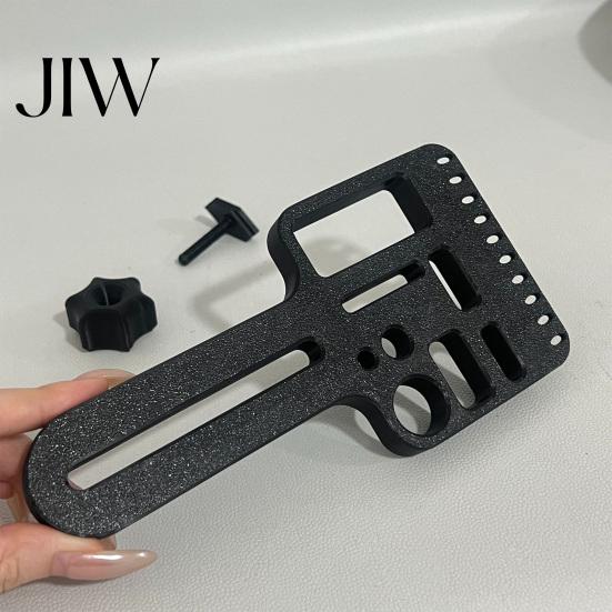 Kayak Accessories Fishing Tool Holder, Fits Standard T-Track Kayak, Lures Organizer Rack Hook Pliers Gear Storage for Boat, Tackle