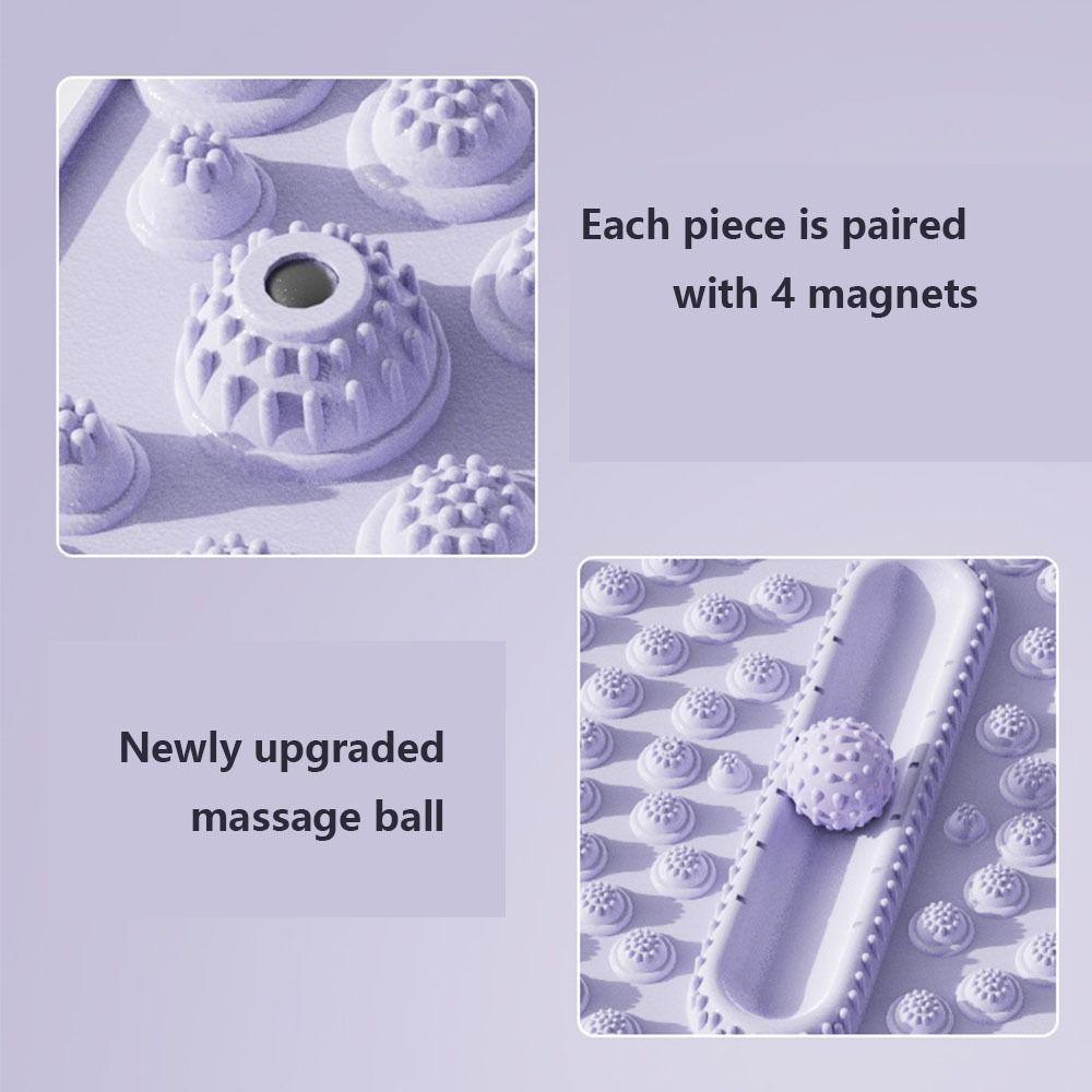 Расслабление мышц Акупрессурный коврик Противоскользящая ходьба Носок Пластина Массажная подушка для ног Массажер для акупунктурных точек