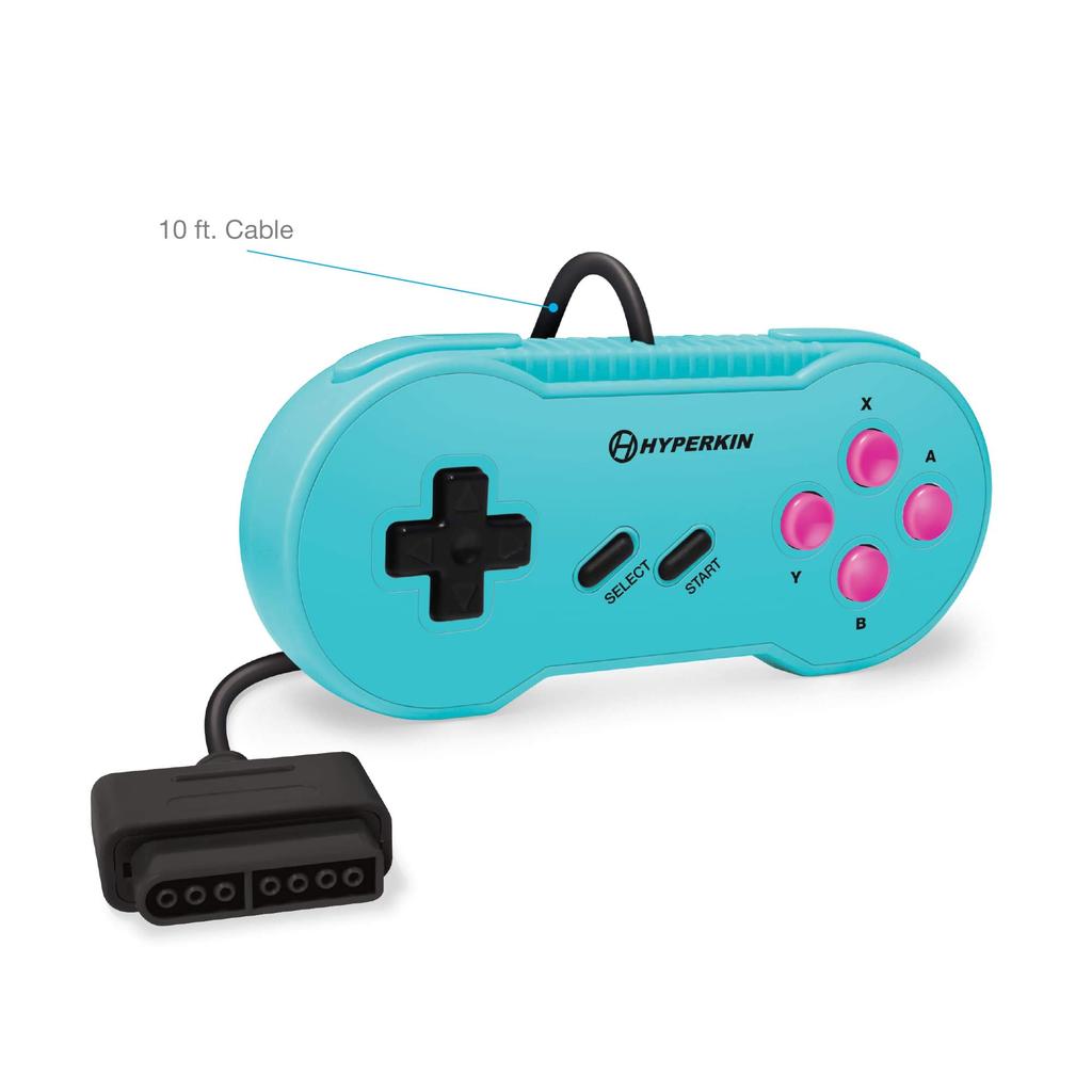 Hyperkin Scout Premium Controller Controller Hyper Beach Specially Built Comfortable Retro Pad SNES®/SFC® &