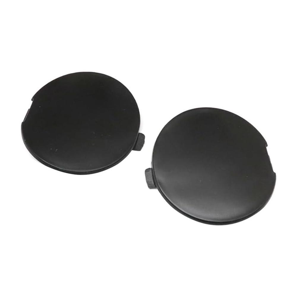 Пара Крышек Отверстий Буксировочных Крюков Переднего Бампера Заглушка Фаркопа Для Mazda CX3 CX-3 14-23
