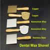 Лопата для стоматологического воска, лопатка для обработки полных зубных протезов, восковая лопатка для стоматолога, лопатка для горячего воска, стоматологические лабораторные инструменты, инструменты для стоматолога