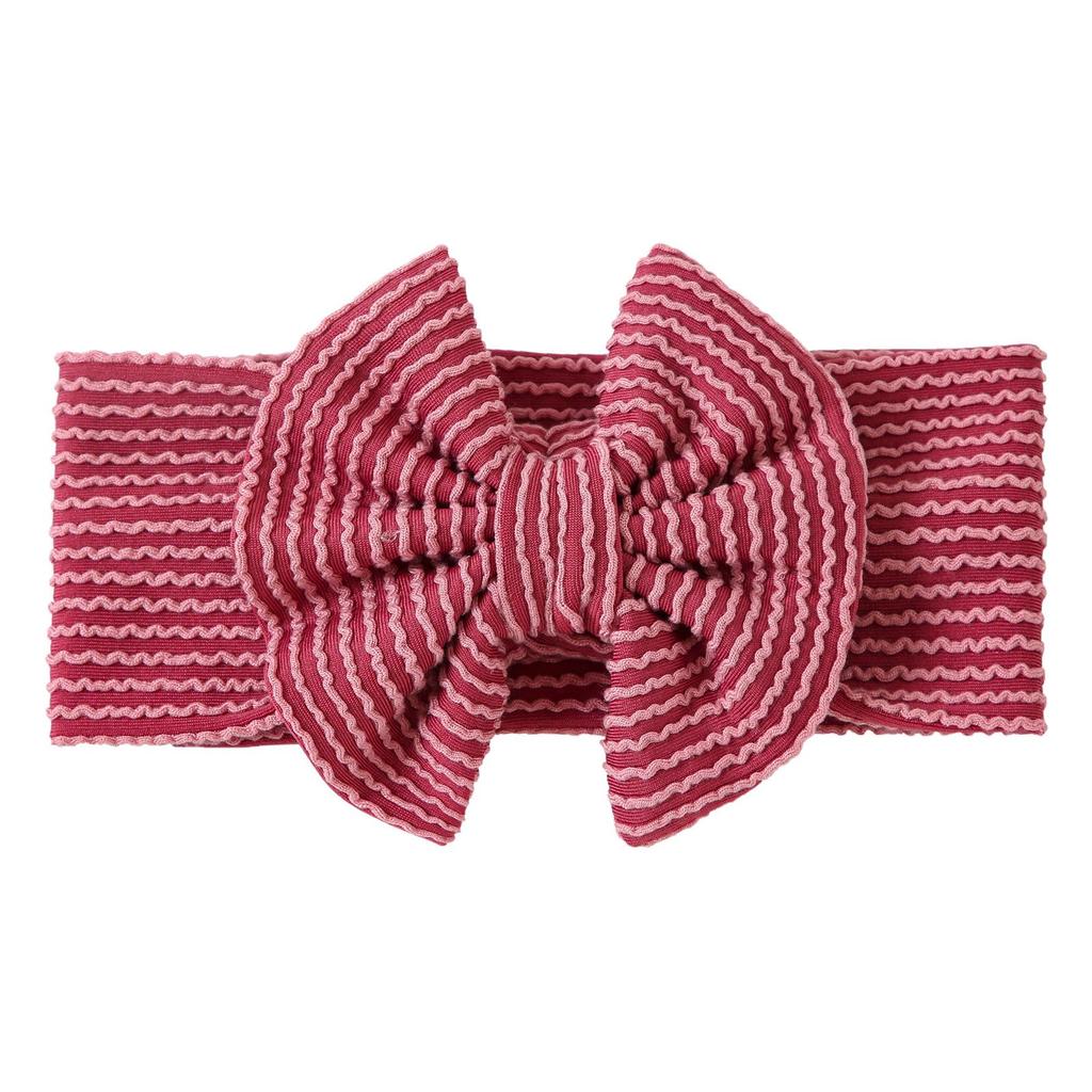 Европейский и американский стиль полосатая клетчатая эластичная детская повязка на голову - приятная к коже, новая TUME SHEIN