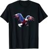 Patriotic American Flag America Eagle Usa Freedom Unisex T-Shirt