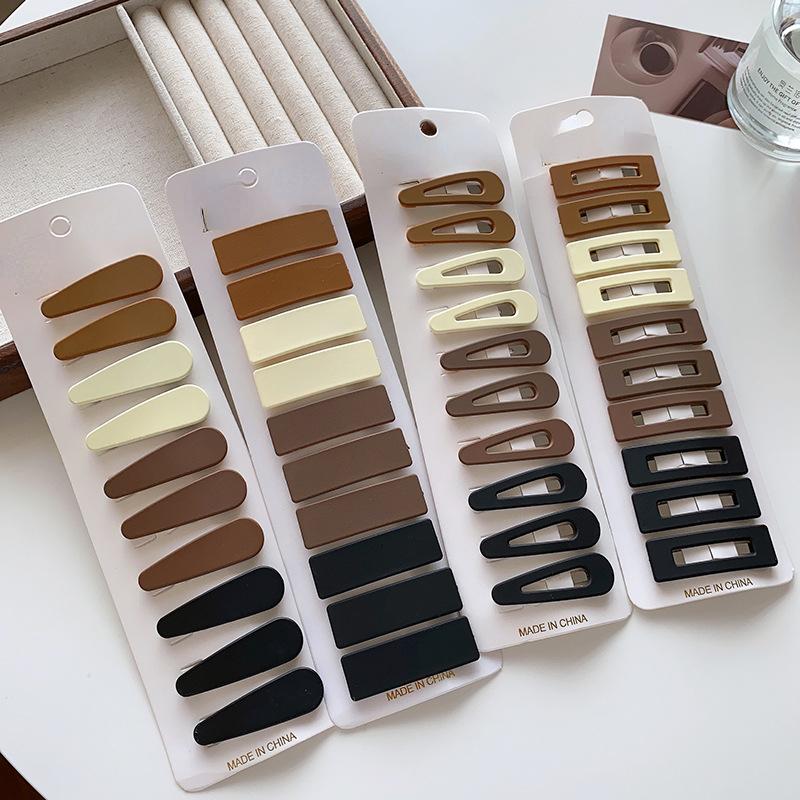 Заколка для волос с молоком и кофе, боковая заколка для челки, сломанная заколка для волос, простая качественная заколка BB, женская заколка на затылке, боковая заколка, чародейка