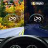 M8 Автомобильный Hud Head Up Display Obd2 Предупреждение о превышении скорости Автоматический электронный датчик температуры воды Светодиодный цифровой проектор Лобовое стекло