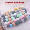 1 Pc Baby Pacifier Clips Anti-drop Chain Beads Infant Nipple Holder Soother Decorative Chain Clips