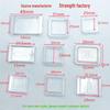 Seamless Adhesive Wall-Mounted Rack Patch - Square Plastic Buckle