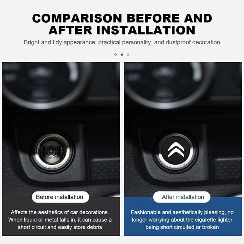 PJHC7 Fire Missile Eject Car Cigarette Lighter Button for Citroen C4 C3 C2 C1 C5 DS3 Berlingo Xsara Grand Picasso Jumper headrest