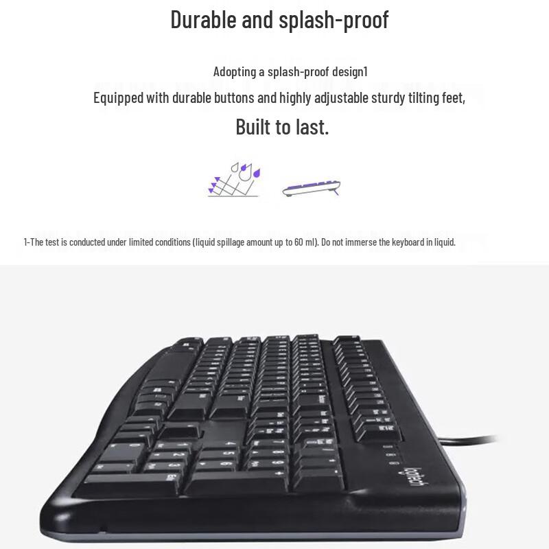 Logitech Проводная клавиатура K120
